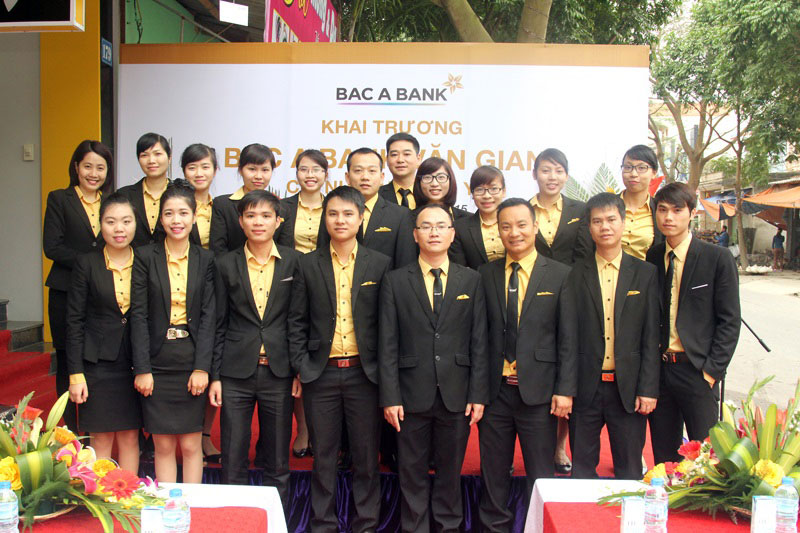 Đồng phục áo vest Bắc Á Bank