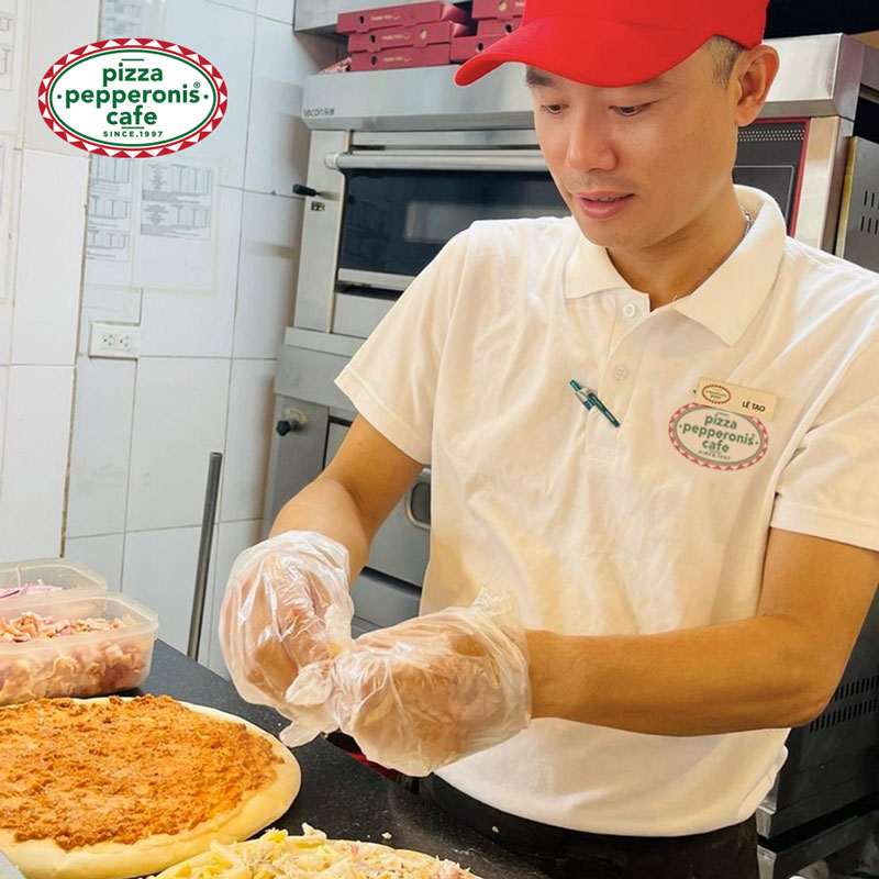 Top 4 + đồng phục nhà hàng Pepperonis đẹp, tiện lợi
