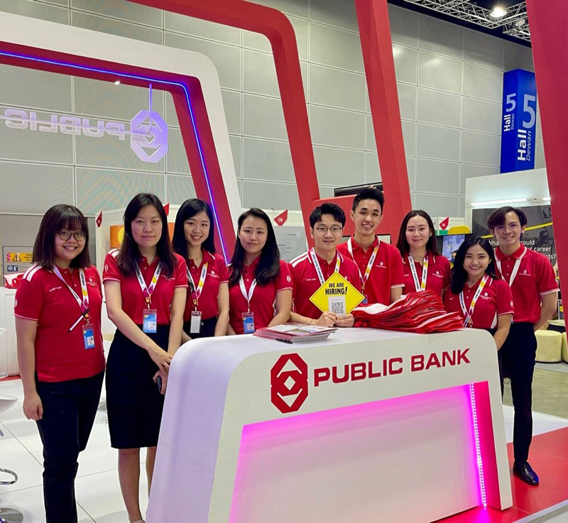 Đồng phục áo thun có cổ Public Bank