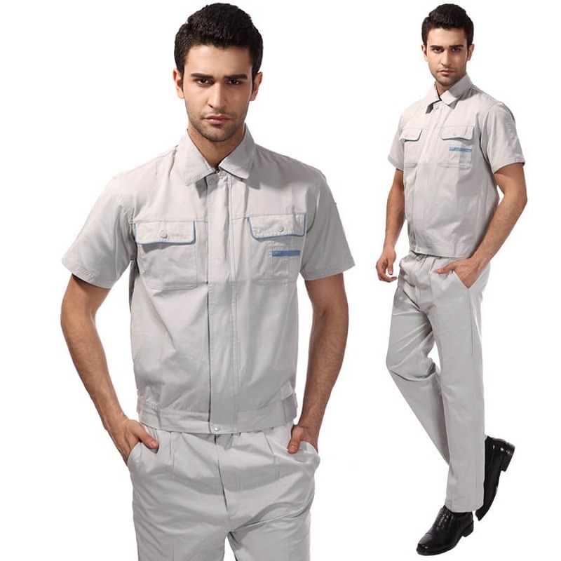 Thiết kế áo sơ mi đồng phục kỹ thuật dáng basic