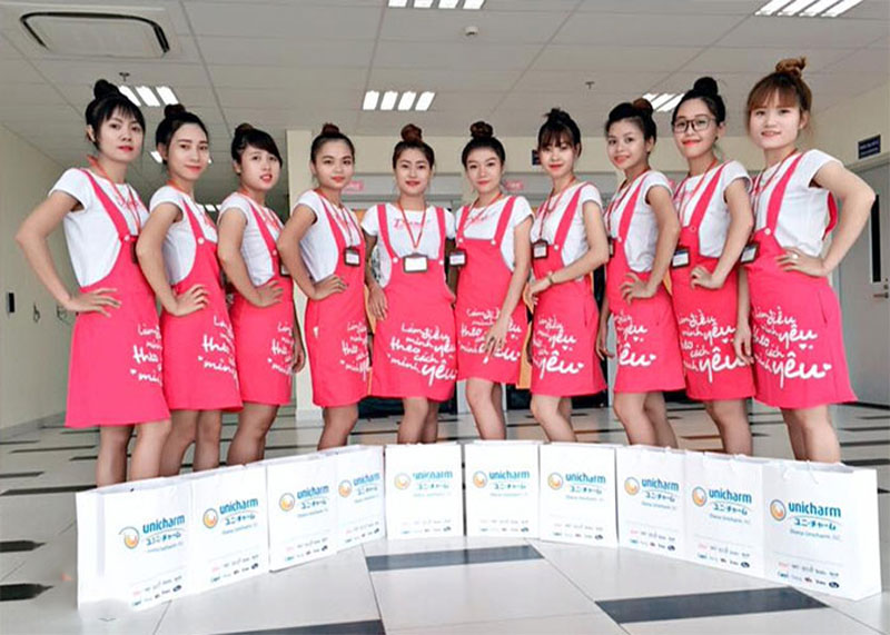 Đồng phục áo thun PG Diana