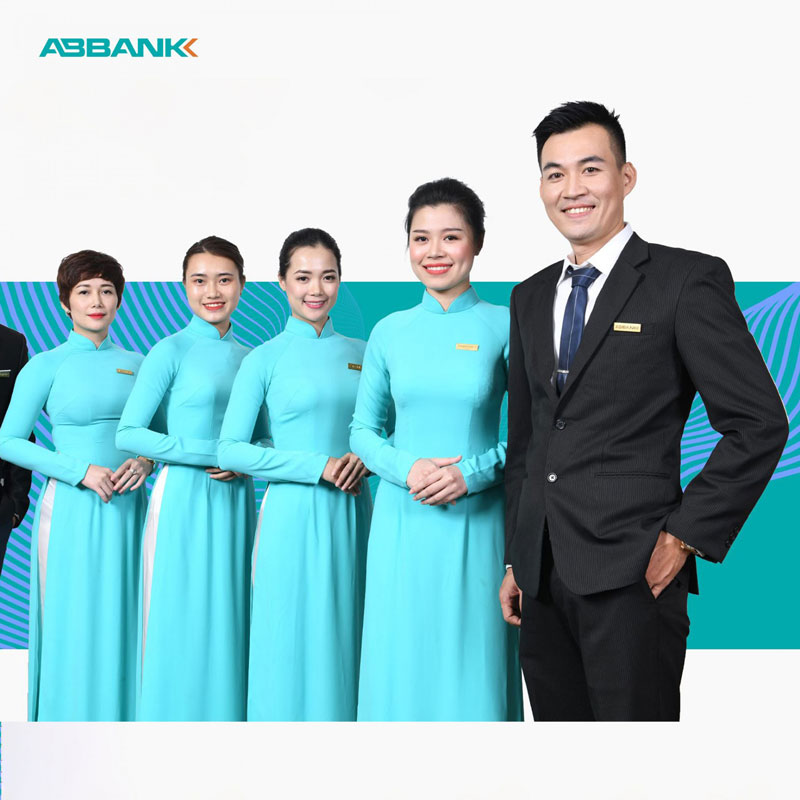 Đồng phục áo dài AB Bank