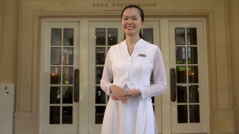 Đồng phục khách Sạn Park Hyatt Sài Gòn cho lễ tân