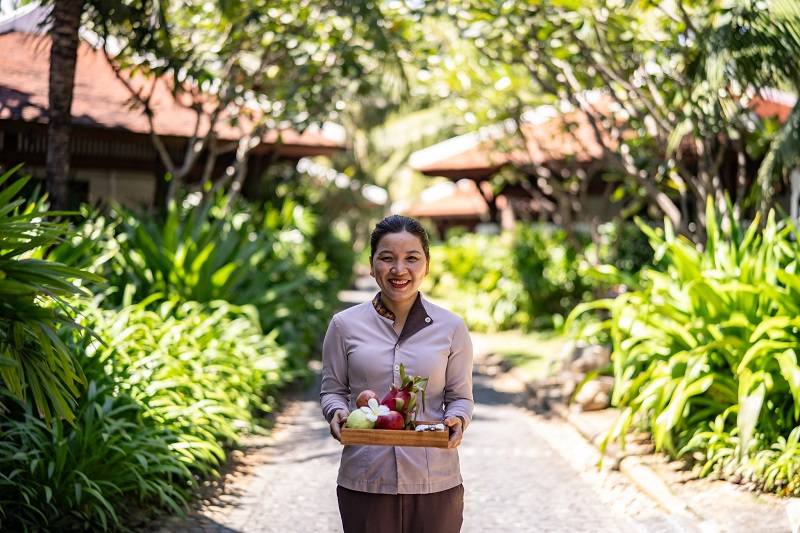 Thiết kế đồng phục khách sạn The Anam cho vị trí phục vụ