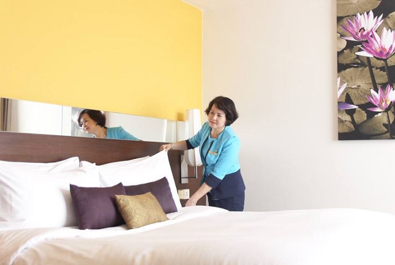 Mẫu áo vest đồng phục khách sạn Pan Pacific Hanoi