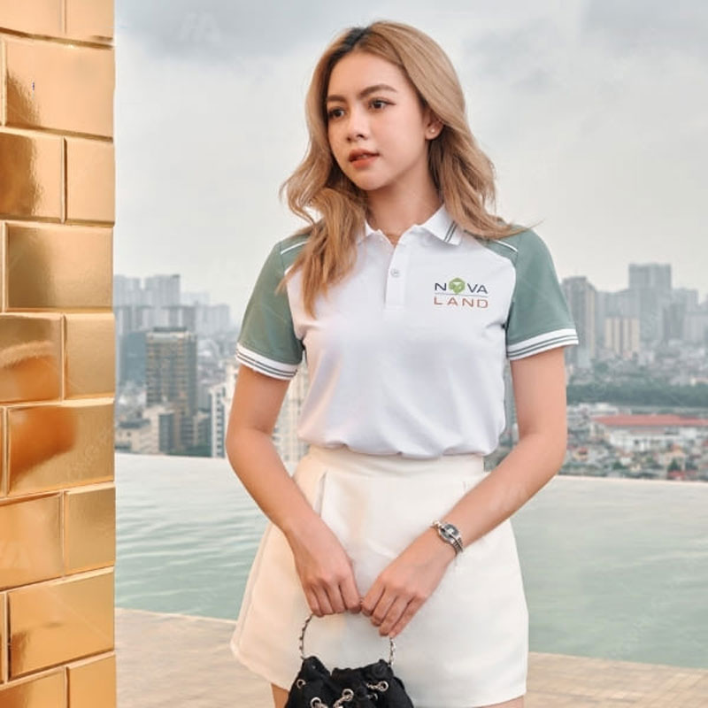 Đồng phục áo thun có cổ Novaland