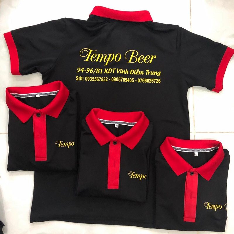 Xưởng may đồng phục nhà hàng Thanh Hóa Bốn Mùa Uniform chất lượng