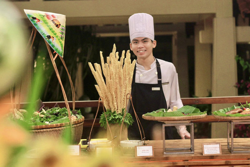 Áo bếp đồng phục Pandanus Resort