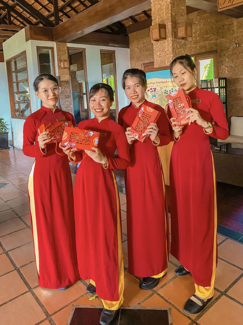 Đồng phục áo dài Victoria Phan Thiet