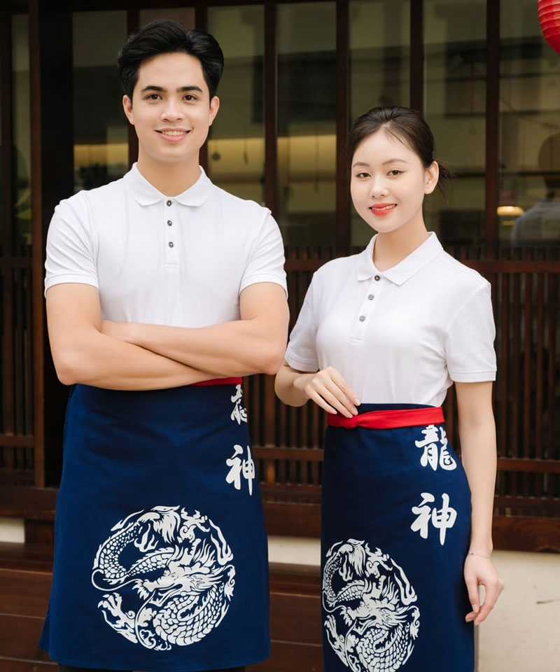 Đơn vị chuyên sản xuất đồng phục nhà hàng tại Yên Bái