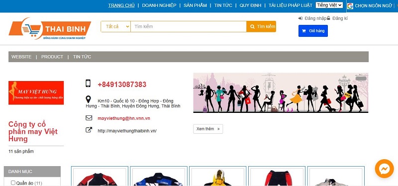 May mặc Việt Hưng là xưởng may đồng phục nhà hàng tại Hưng Yên uy tín