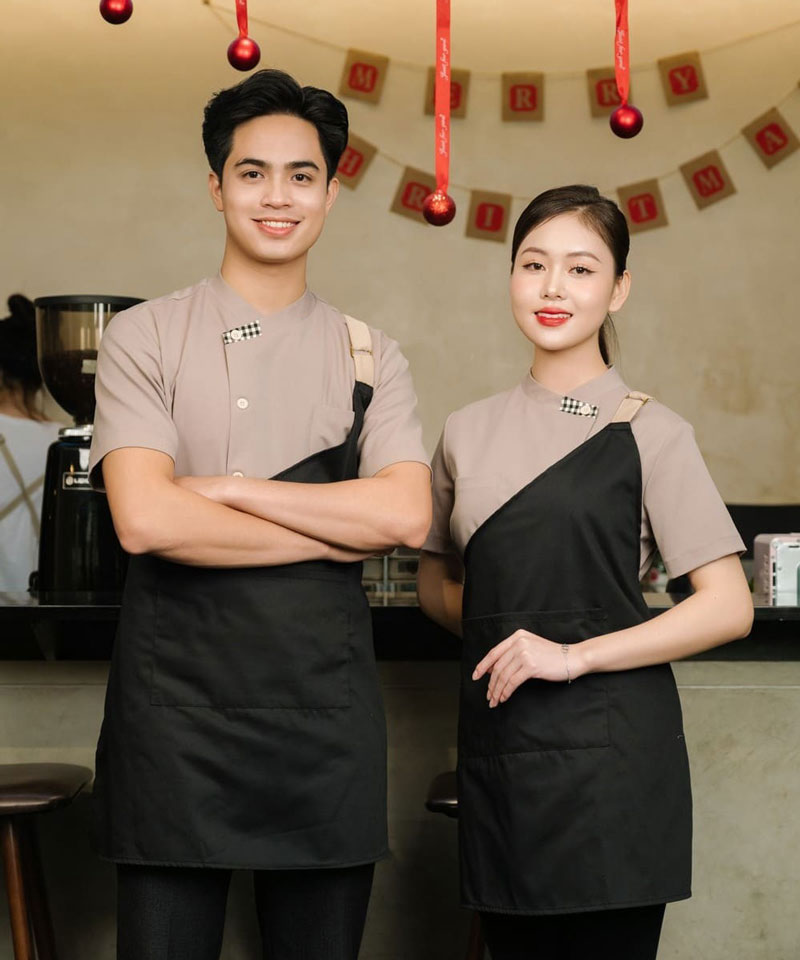Đơn vị chuyên thiết kế đồng phục nhà hàng sang trọng tại Khánh Hòa