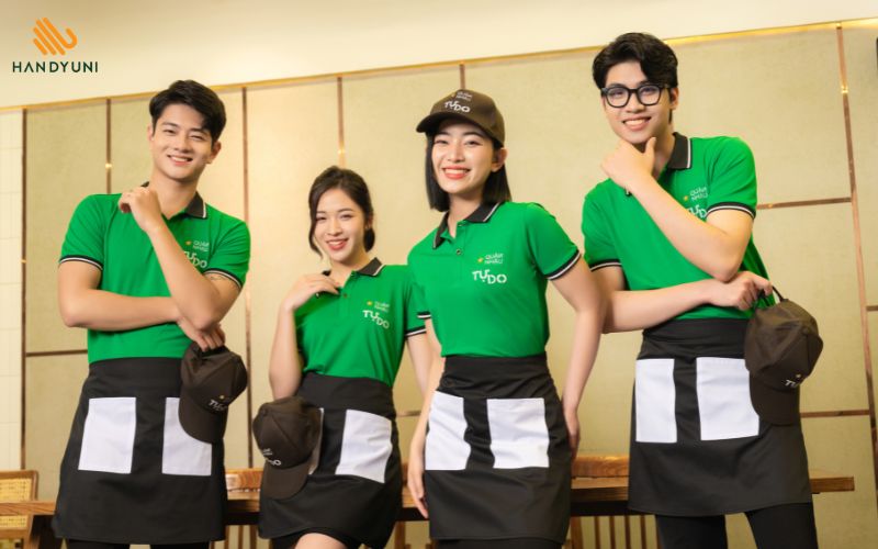 Áo thun nhân viên quán nhậu