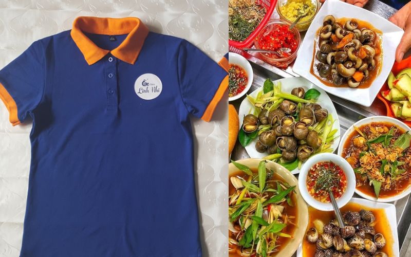 Đặc thù ngành quán ốc và yêu cầu với áo đồng phục phù hợp