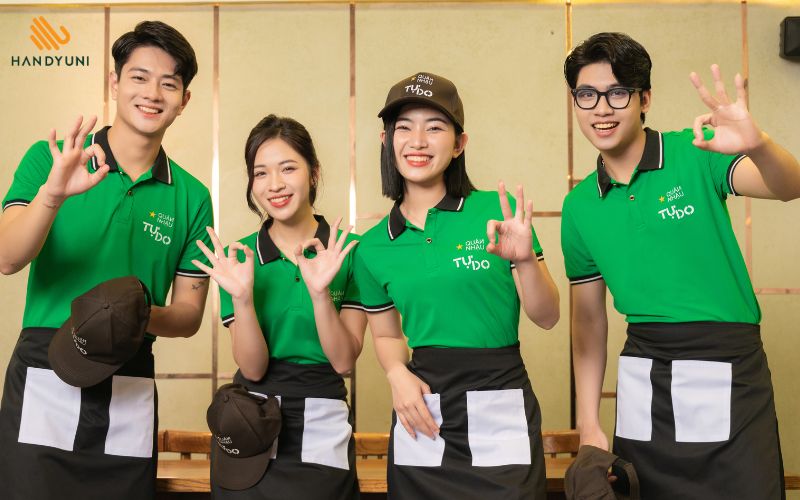 In/thêu logo lên áo rõ nét