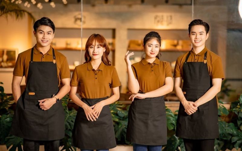 May Tạp Dề Quán Ăn Theo Yêu Cầu | Giá Gốc Tại Xưởng 2026