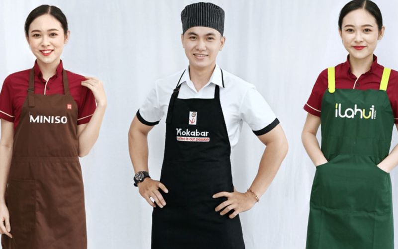 Quy trình đặt may tạp dề tại Handy Uni