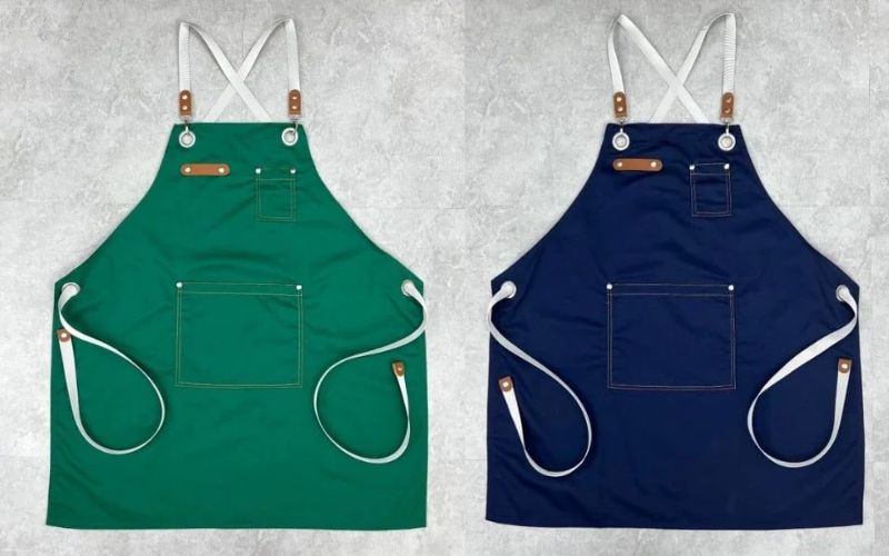 Tạp dề 2 lớp chuyên dụng cho nhà bếp