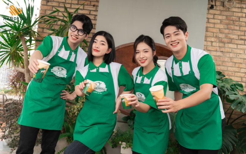 Tạp dề thiết kế riêng