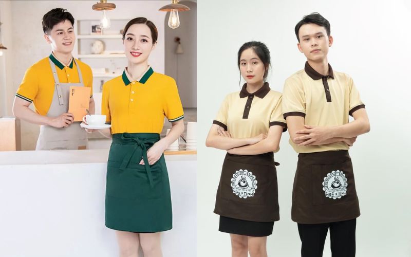 Xu hướng đồng phục quán cafe hiện nay