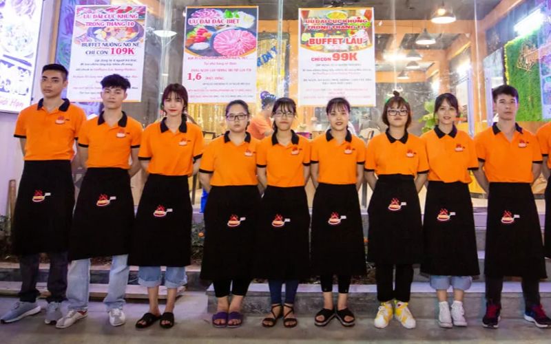 Đặc trưng của đồng phục dành cho quán lẩu