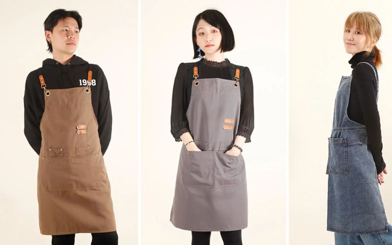 May Tạp Dề Quán Buffet Đẹp, Bền – Báo Giá Gốc Tận Xưởng