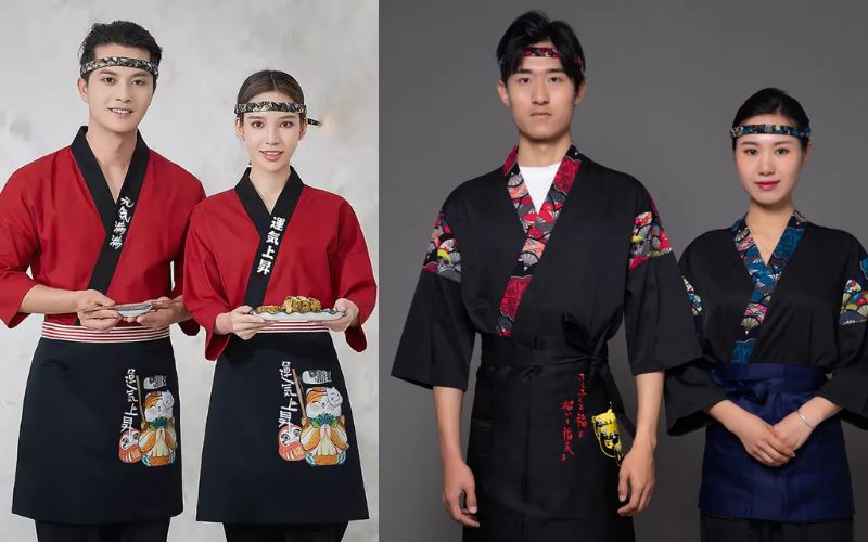 Handy Uni - Xưởng may tạp dề quán sushi giá rẻ