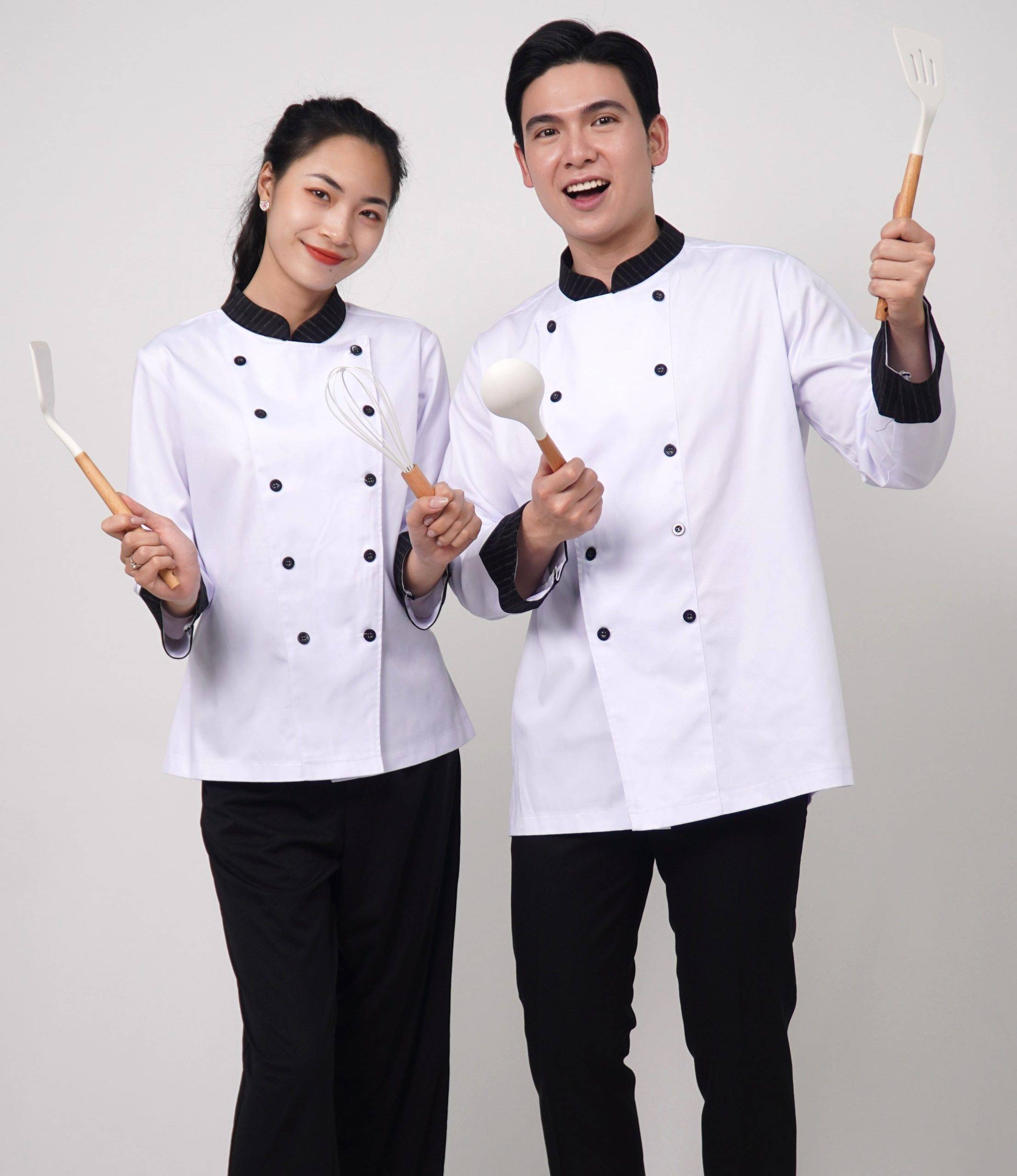 Đồng phục áo bếp Handy Uni mẫu 1