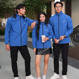 Áo Khoác Gió Đồng Phục Vietinbank Vải Dù Cao Cấp, Thiết Kế Hiện Đại