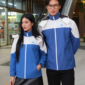 Áo Khoác Gió Đồng Phục Ngân Hàng Oceanbank Form Chuẩn