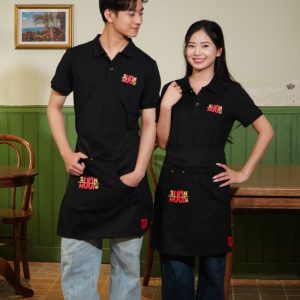 Combo Áo Thun & Tạp Dề Đồng Phục Nhà Hàng Sườn Mười