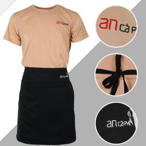 Mẫu đồng phục quán cà phê đẹp thương hiệu An Cafe