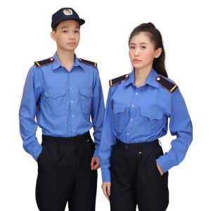 Đồng phục bảo vệ khách sạn màu xanh đậm