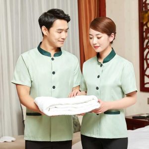Đồng phục buồng phòng khách sạn mẫu 01