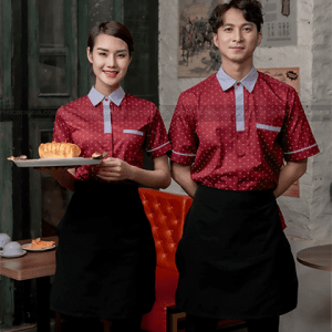 Đồng phục nhà hàng Hàn Quốc mẫu 01