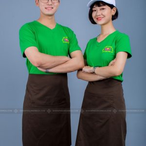 Đồng phục áo phông nhà hàng ẩm thực Hương Sen