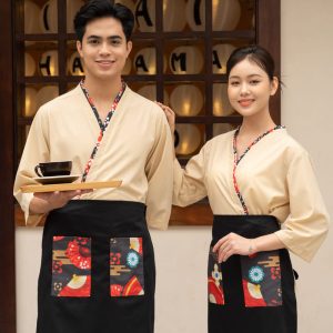 Đồng phục nhà hàng Nhật Bản mẫu 13