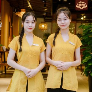 Đồng phục nhà hàng Việt Nam Sừng Quán
