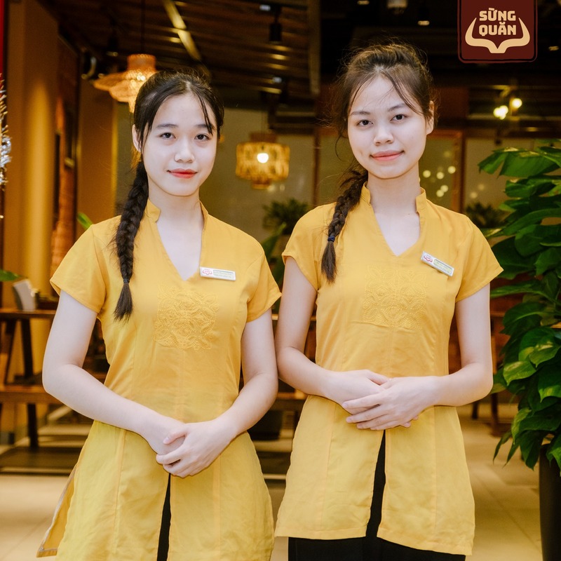 Đồng phục nhà hàng Việt Nam Sừng Quán