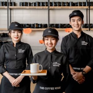 Đồng phục quán cà phê Handy Uni mẫu 6