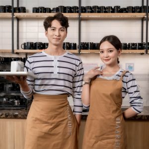 Đồng phục quán cà phê Handy Uni mẫu 7