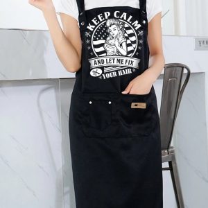 Tạp dề đồng phục salon tóc mẫu 11