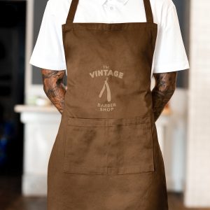 Tạp dề đồng phục salon tóc mẫu 12