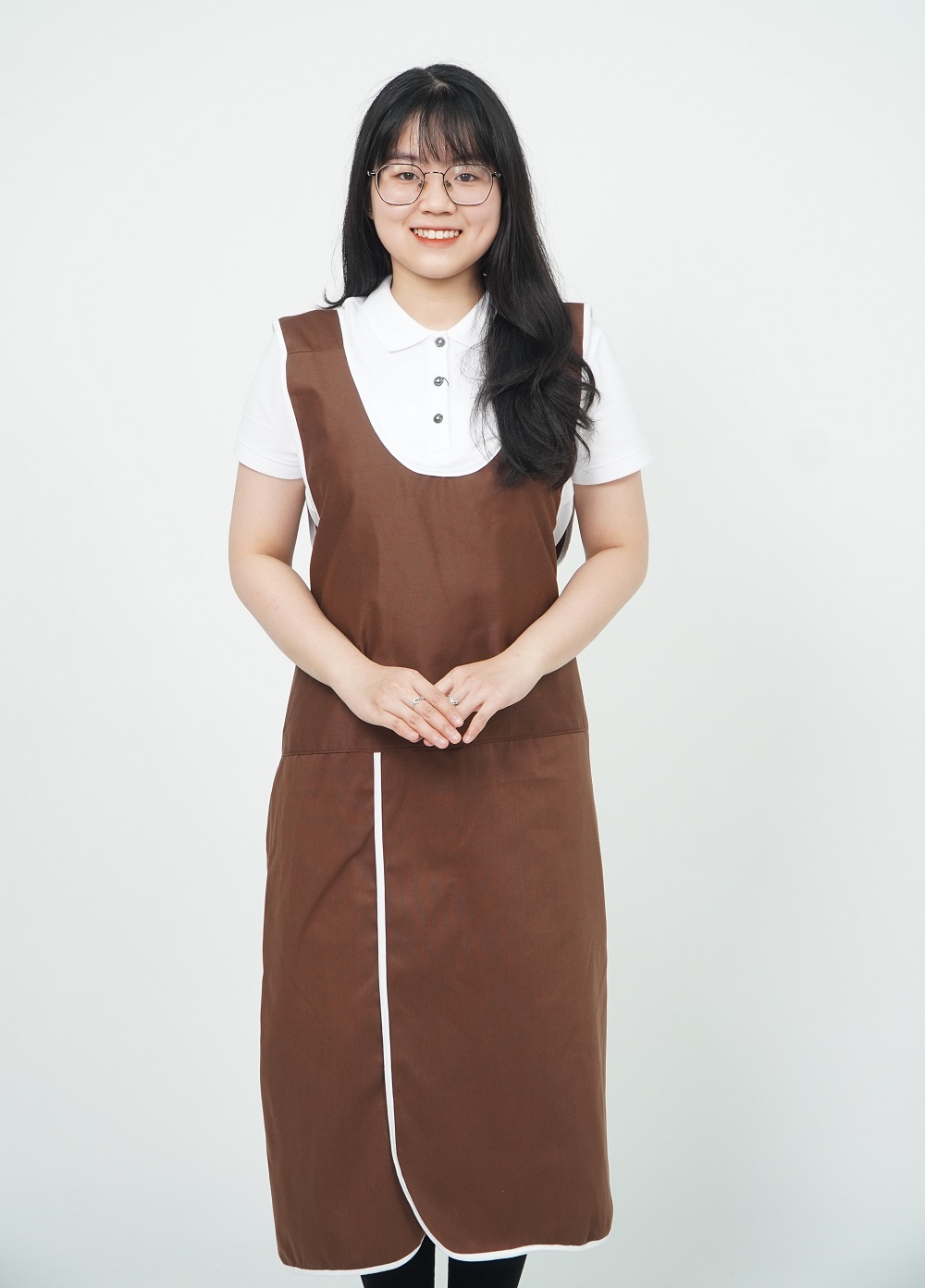 Tạp dề đồng phục salon tóc mẫu 08