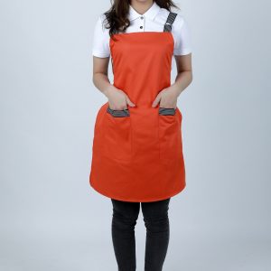 Đồng phục nail - Tạp dề đồng phục tiệm nail mẫu 08