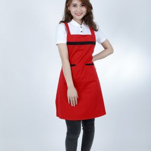 Đồng phục nail - Tạp dề đồng phục tiệm nail mẫu 03